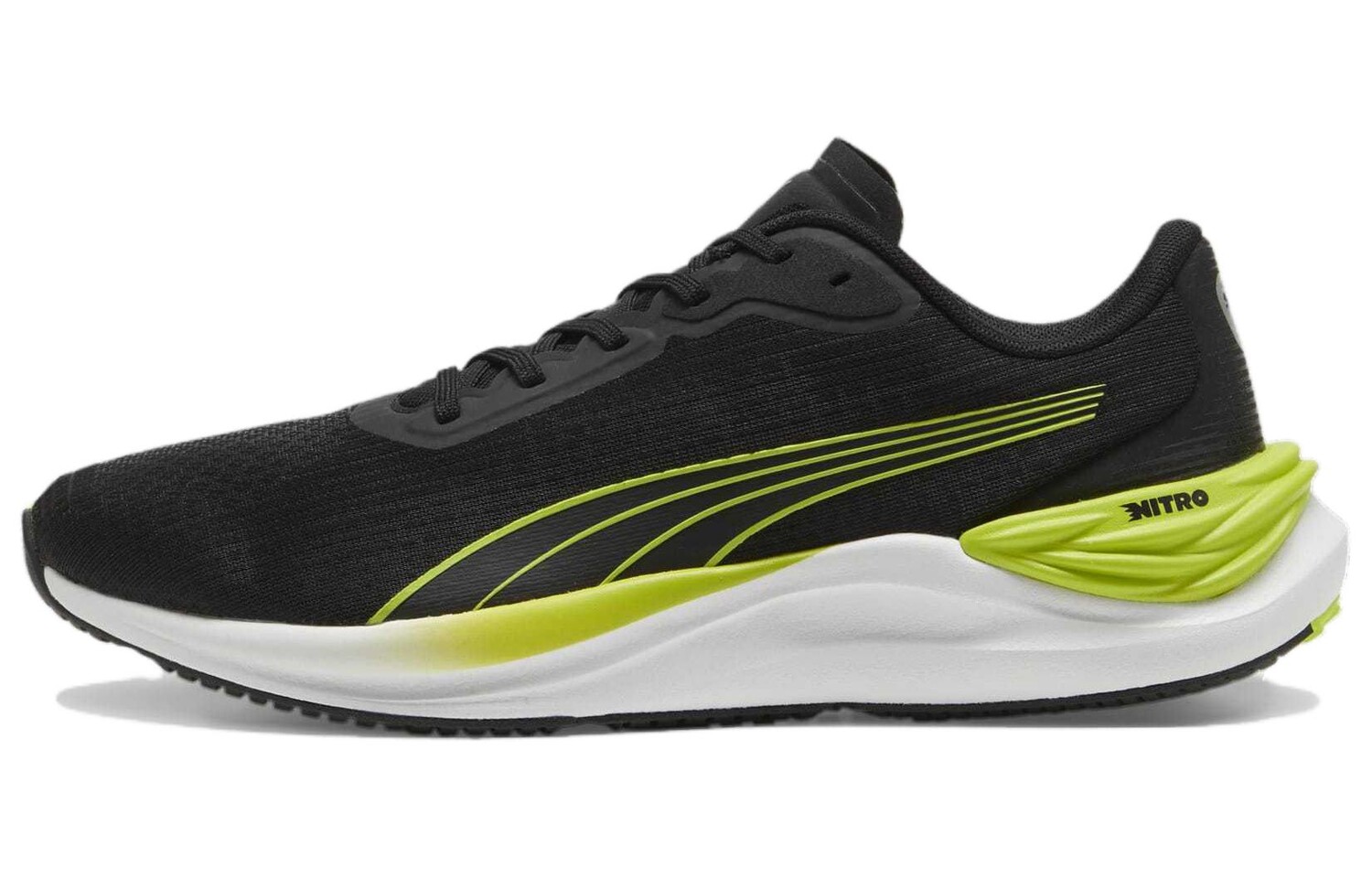 

Кроссовки Puma Electrify Nitro 3 Мужские, Black, green and white