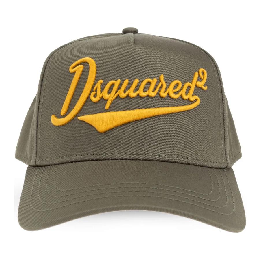 

DSQUARED 2 Бейсболка с вышитым логотипом, Green