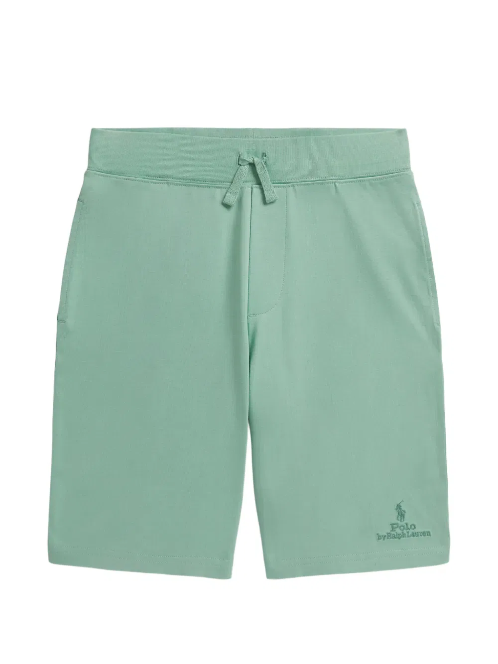 Шорты на шнуровке с логотипом Polo Ralph Lauren Kids, зеленый