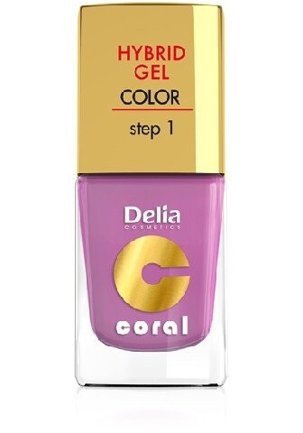 

Лак для ногтей № 05 пудрово-розовый, 11 мл Delia Cosmetics, Coral Hybrid Gel