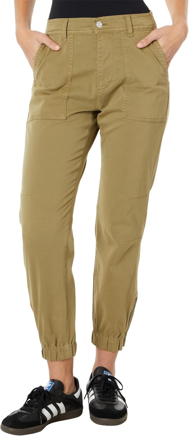 

Брюки 7 For All Mankind Darted Boyfriend Joggers in Army, цвет Army