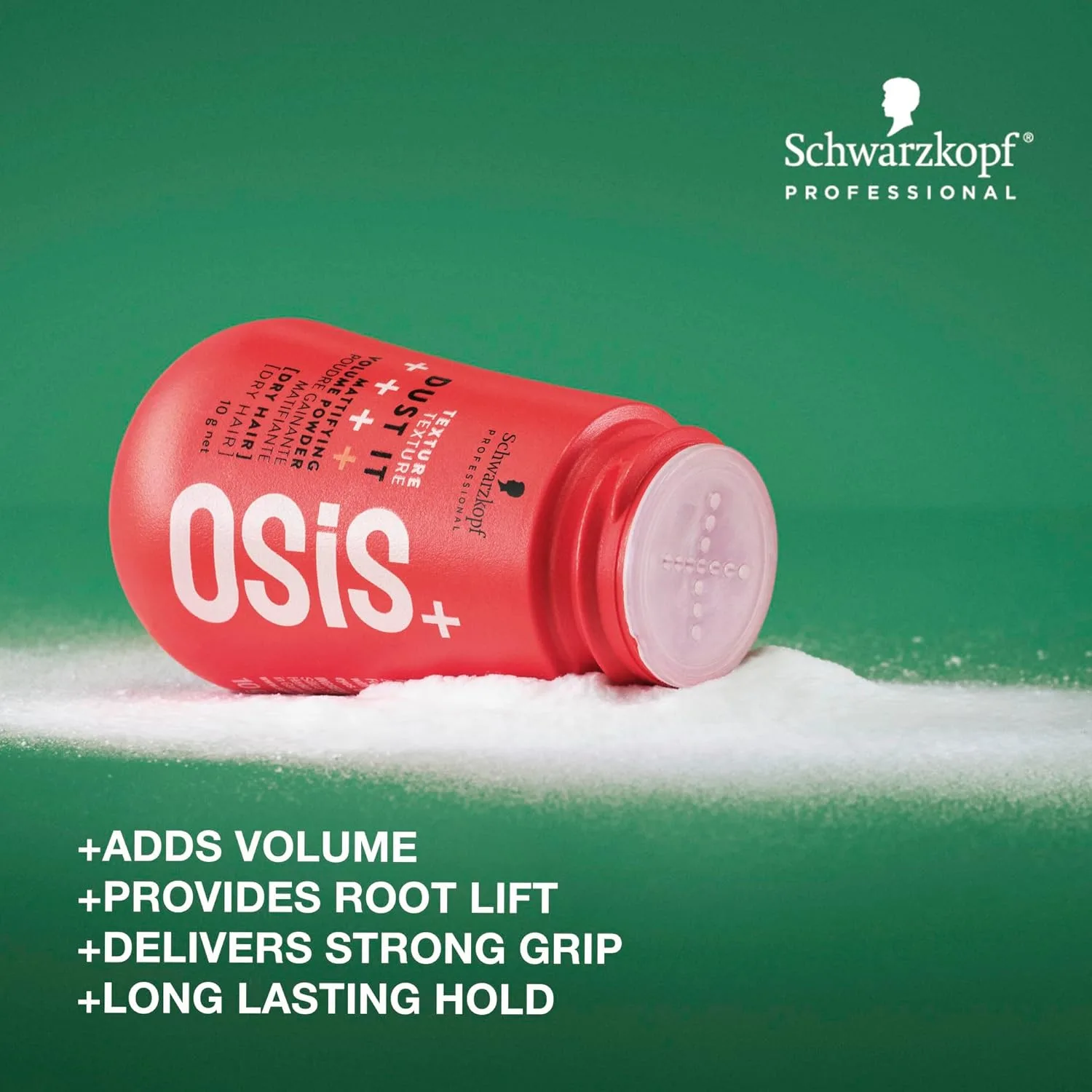 OSiS+ Dust It - Матирующая и текстурирующая пудра для придания объема - Длительная фиксация, сильный контроль и разделение прядей для различных причесок. 29.76 г (3 шт.) — фото 2
