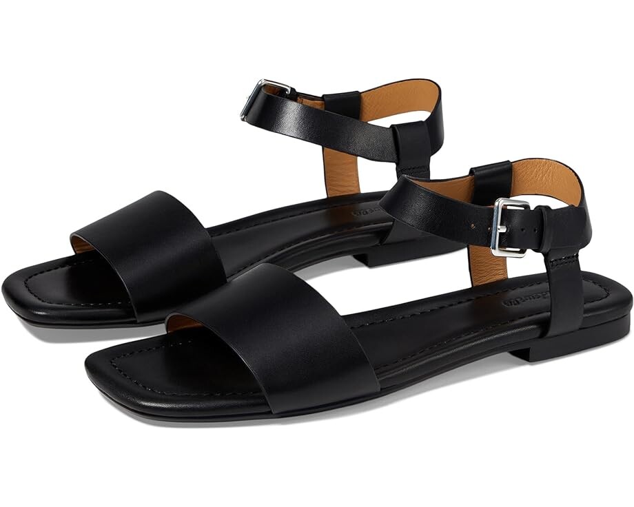 

Сандалии Madewell alicante ankle strap, цвет True Black