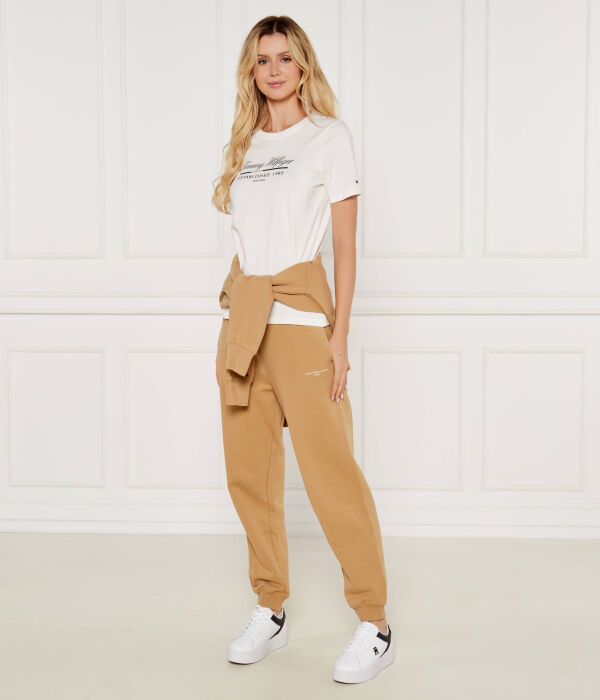 Футболки Regular fit Tommy Hilfiger, бежевый — фото 2