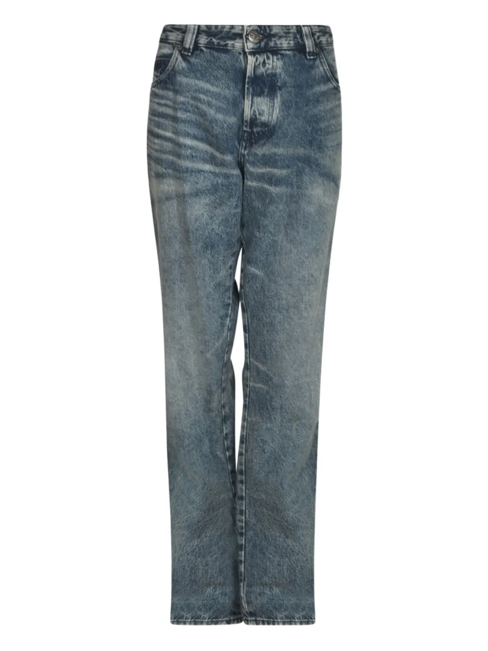 Фактурные брюки Diesel, синий