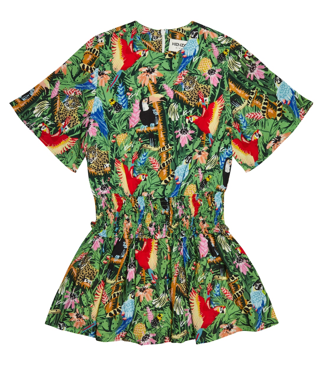 

Платье с принтом Kenzo Kids, Dark Grey