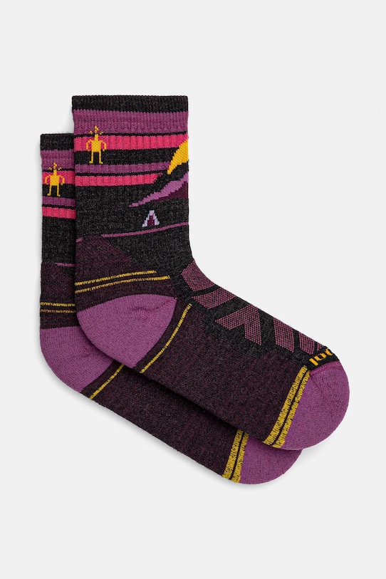 

Носки Hike Light Cushion Mountain Smartwool, фиолетовый