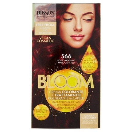 

Bloom Color Cream 566 Красный Красное Дерево, Dikson