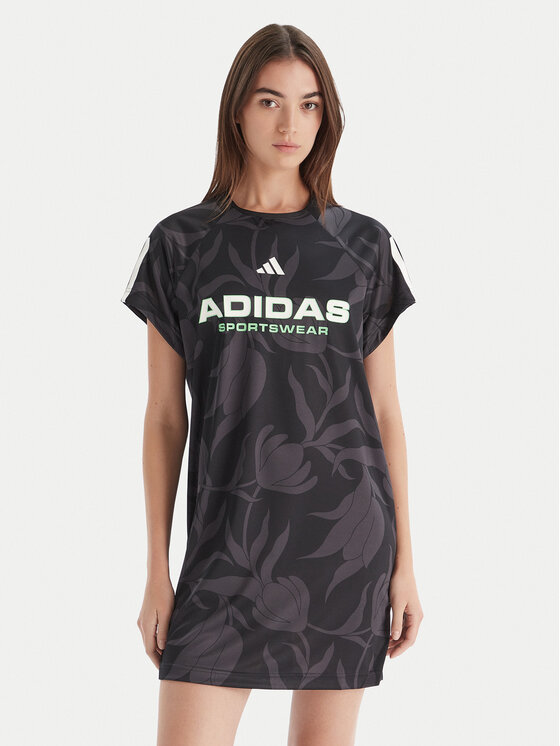 

Повседневное платье loose fit Tiro x Common Goal Graphic JL7638 Adidas, черный