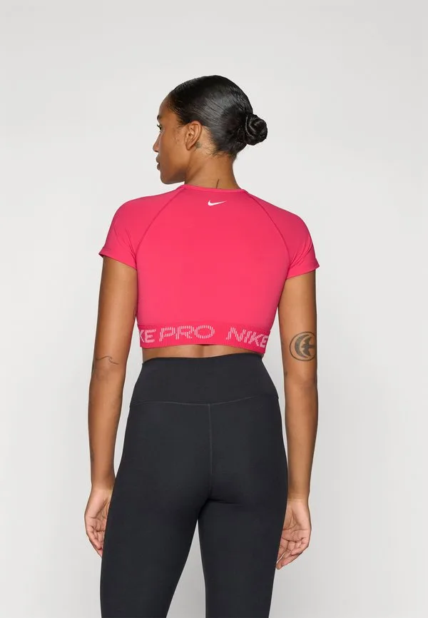 Спортивная футболка Nike Performance, Rush Pink/Pink Foam/White — фото 3
