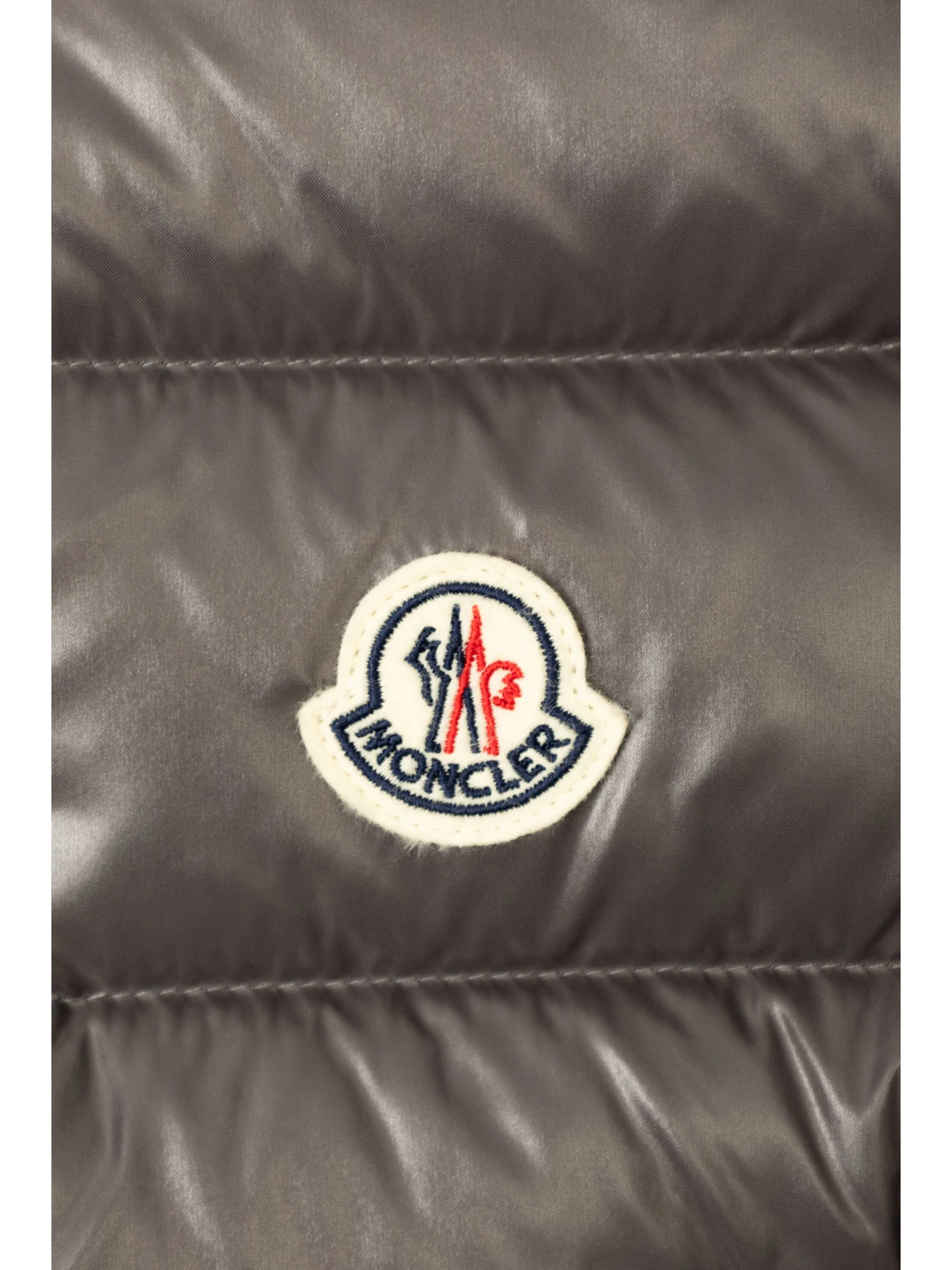 Дутый жилет Moncler Enfant, серый — фото 3