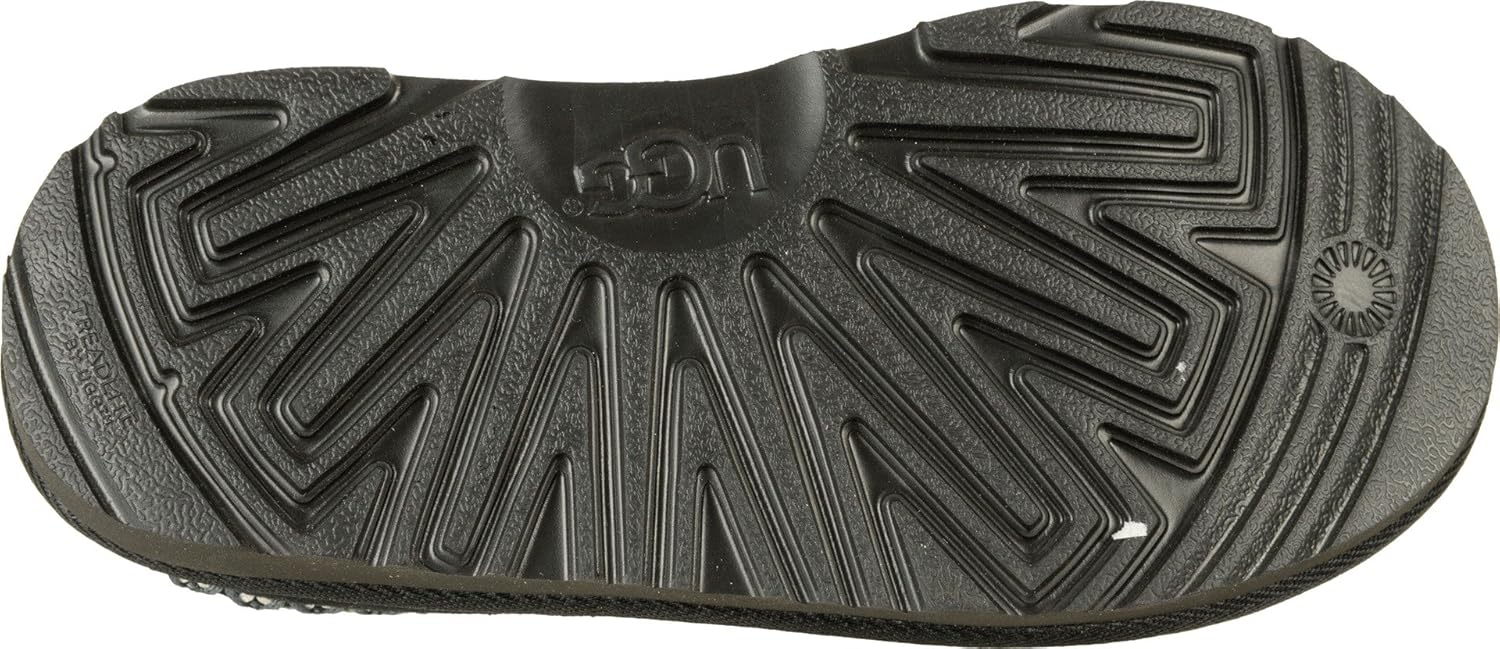Тапочки UGG Tasman II для детей и взрослых, черный — фото 3