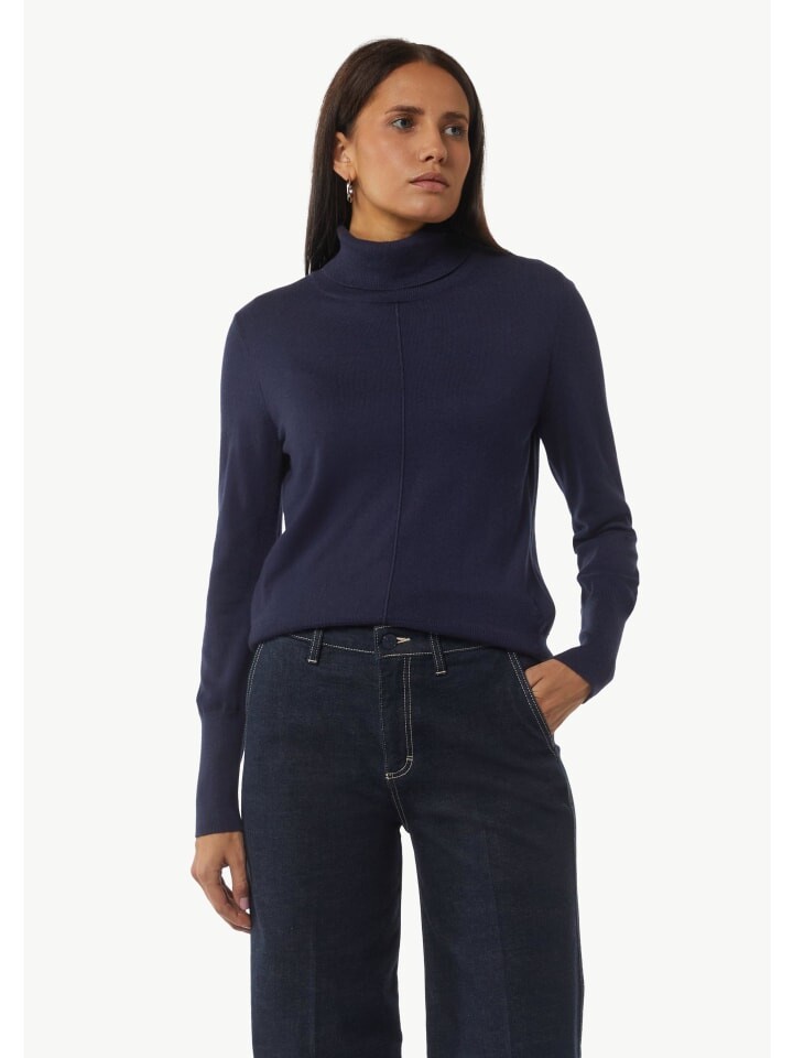 

Пуловер comma CI Strickpullover langarm, синий