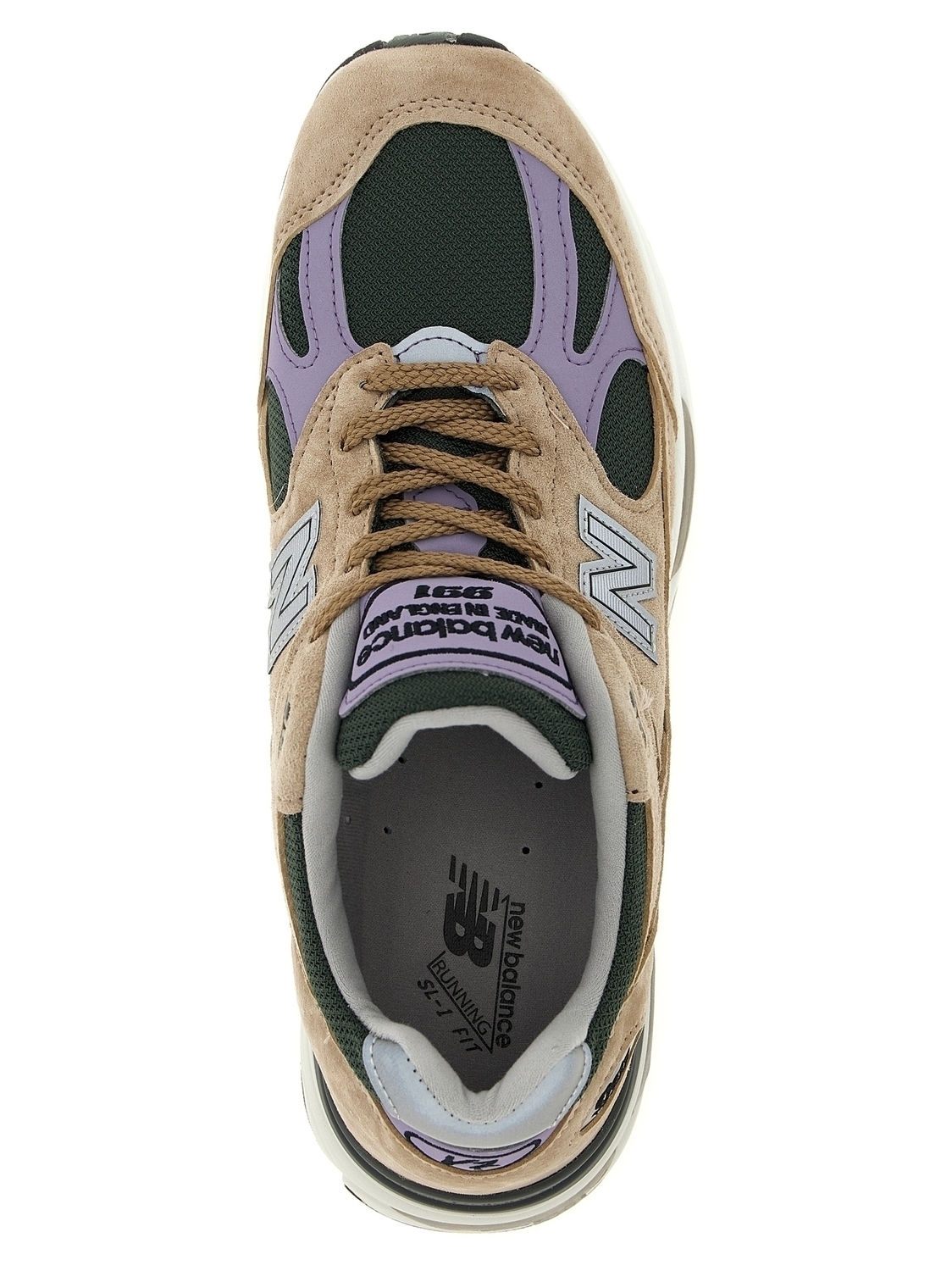 Кроссовки 'Made in UK 991V2' NEW BALANCE, мультиколор — фото 4