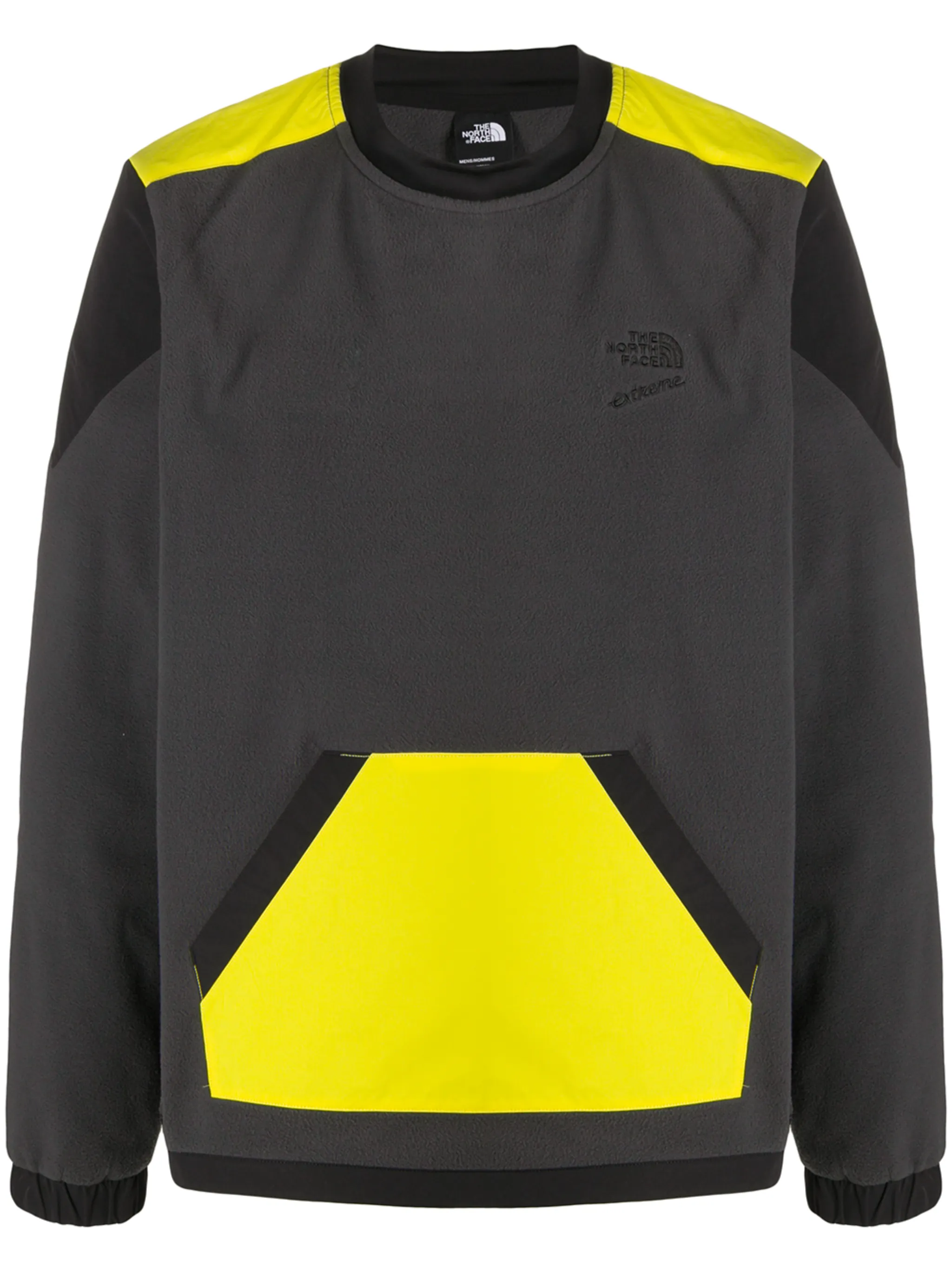 

Толстовка с контрастными вставками The North Face, серый