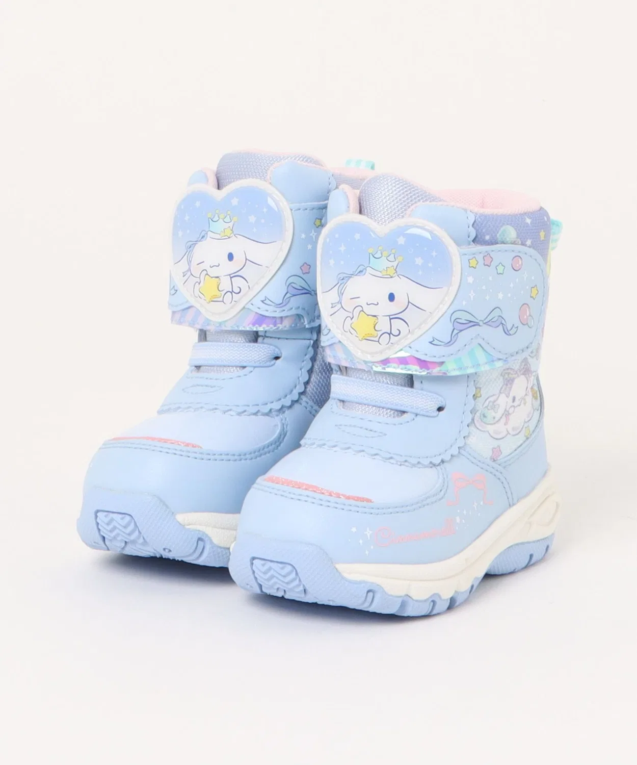 Детские зимние ботинки MoonStar SA WC039E с героями Sanrio, сакс