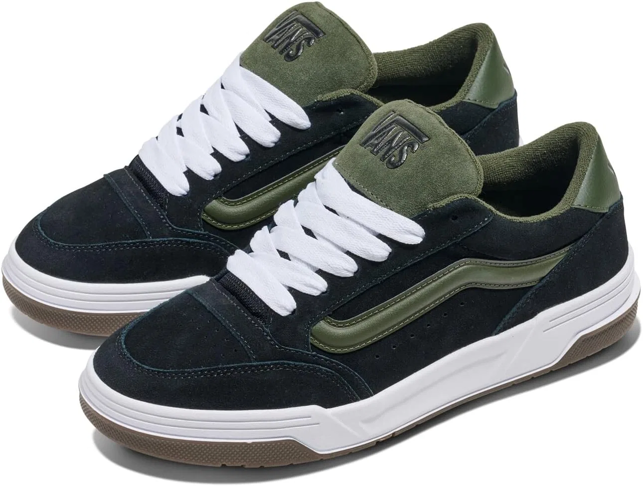 Кроссовки Vans Hylane, Suede Black/Grape Leaf — фото 2