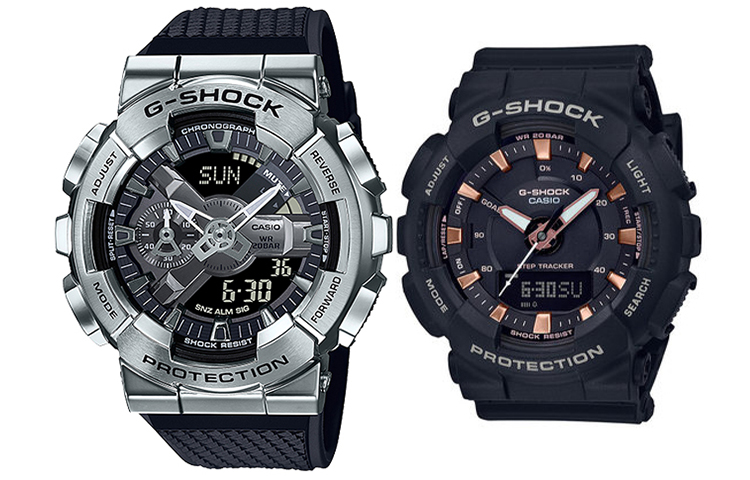 

Унисекс парные часы серии Black CASIO