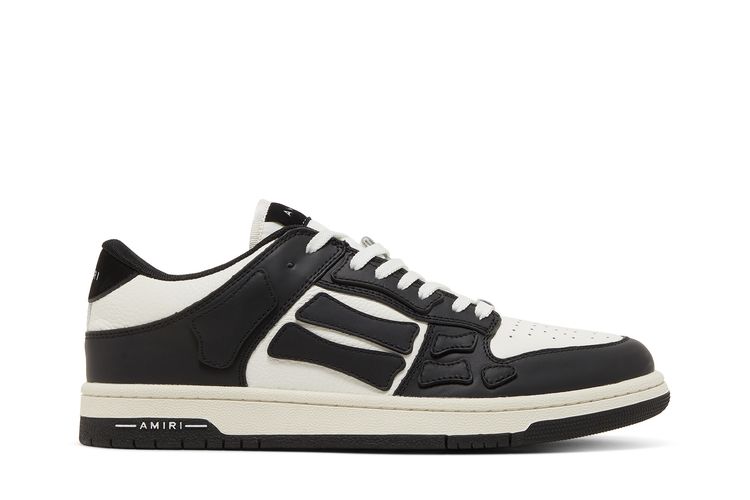 

Кроссовки Amiri Skel Top Low 'Black White', черный