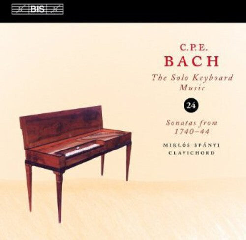 

CD диск Bach, C.P.E. / Spanyi: Solo Keyboard Music 24