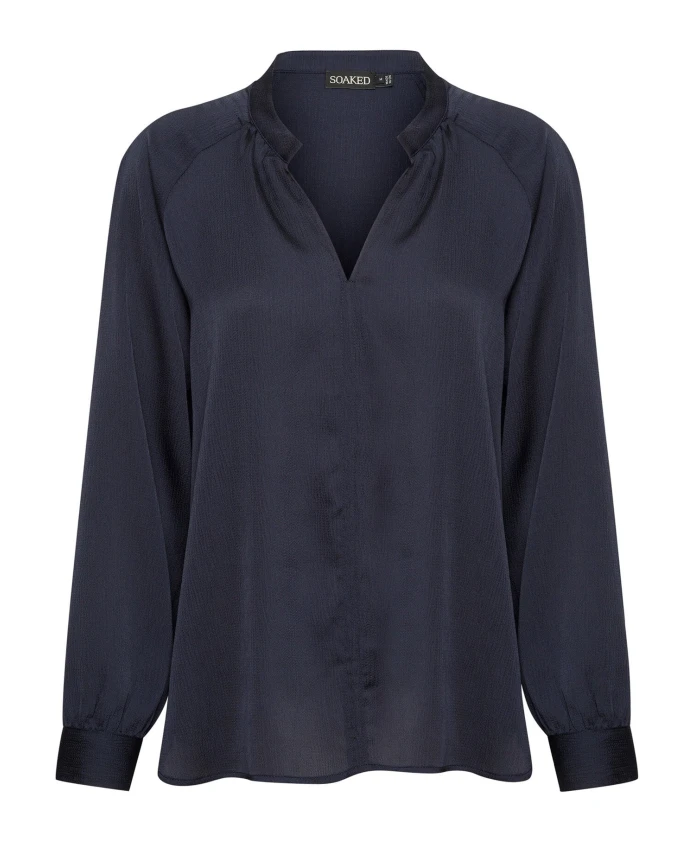 

Элегантная блузка «Ночное небо» Soaked In Luxury, синий