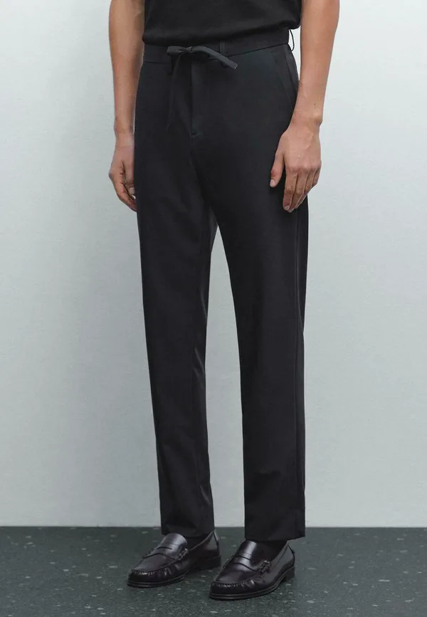 Технические брюки стандартного кроя Massimo Dutti, Dark Blue