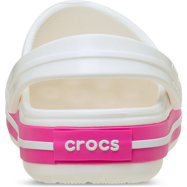 Детские сабо Crocband Crocs, White Pink Crush — фото 3