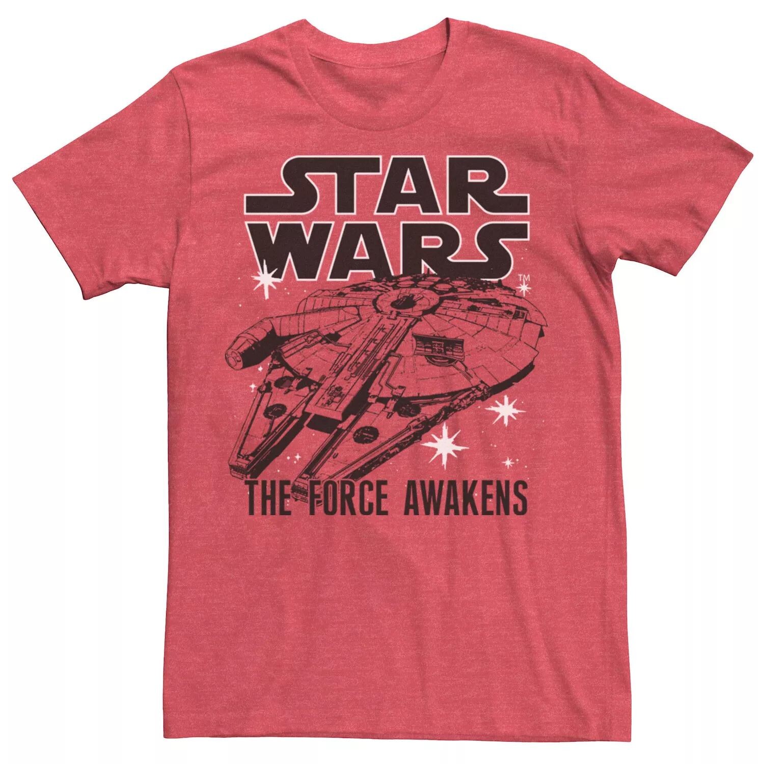 

Мужская футболка Force Awakens Space Falcon Star Wars