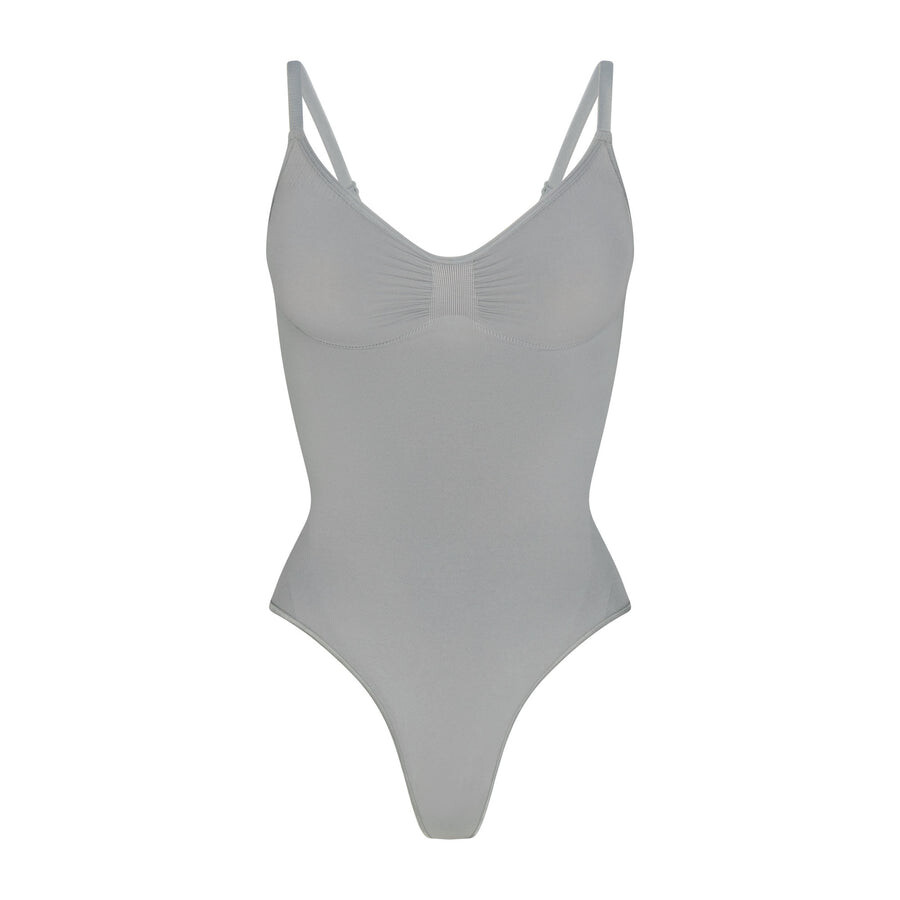 

Боди-стринги SKIMS Seamless Sculpt, цвет Pacific