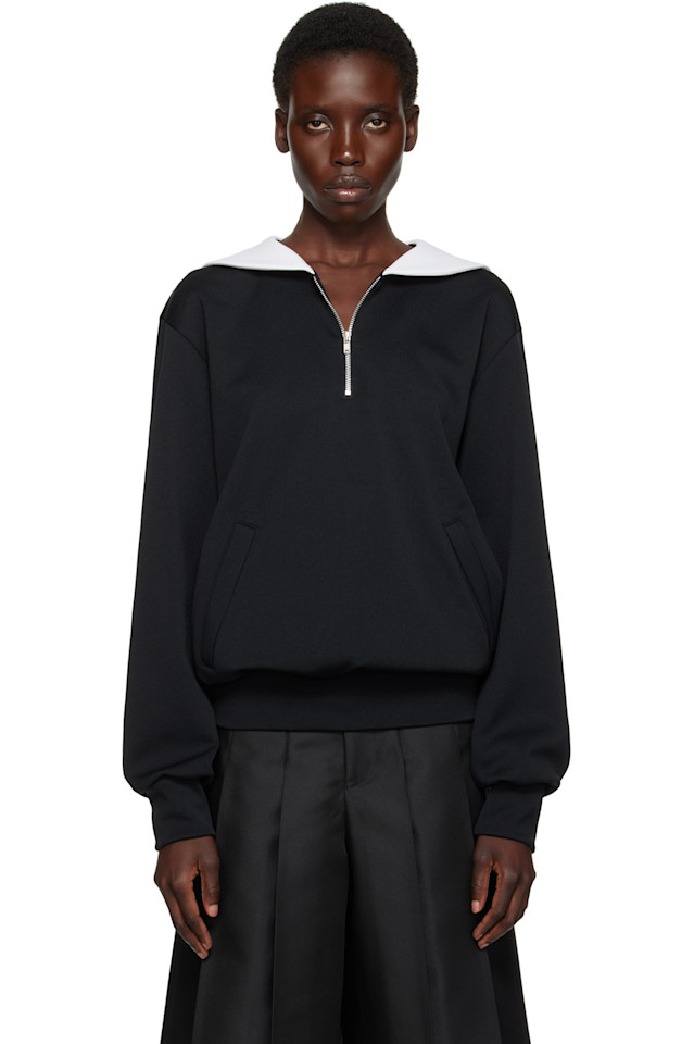 

Полузипованный свитшот Comme Des Garçons Homme Plus, мультиколор