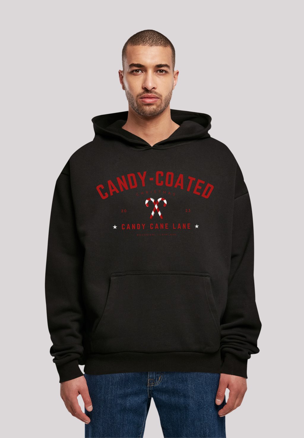 

Толстовка WEIHNACHTEN CANDY COATED - Hoodie F4NT4STIC, черный