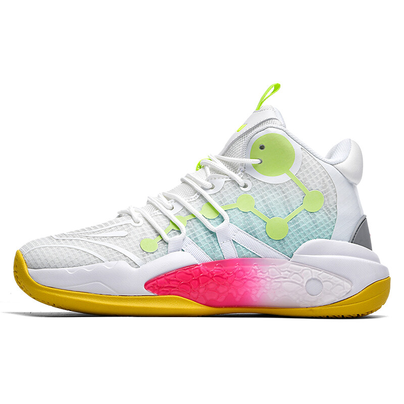 

Баскетбольные кроссовки Basketball Shoes Unisex High-Top Lady Pirola, цвет Fluorescent Moon