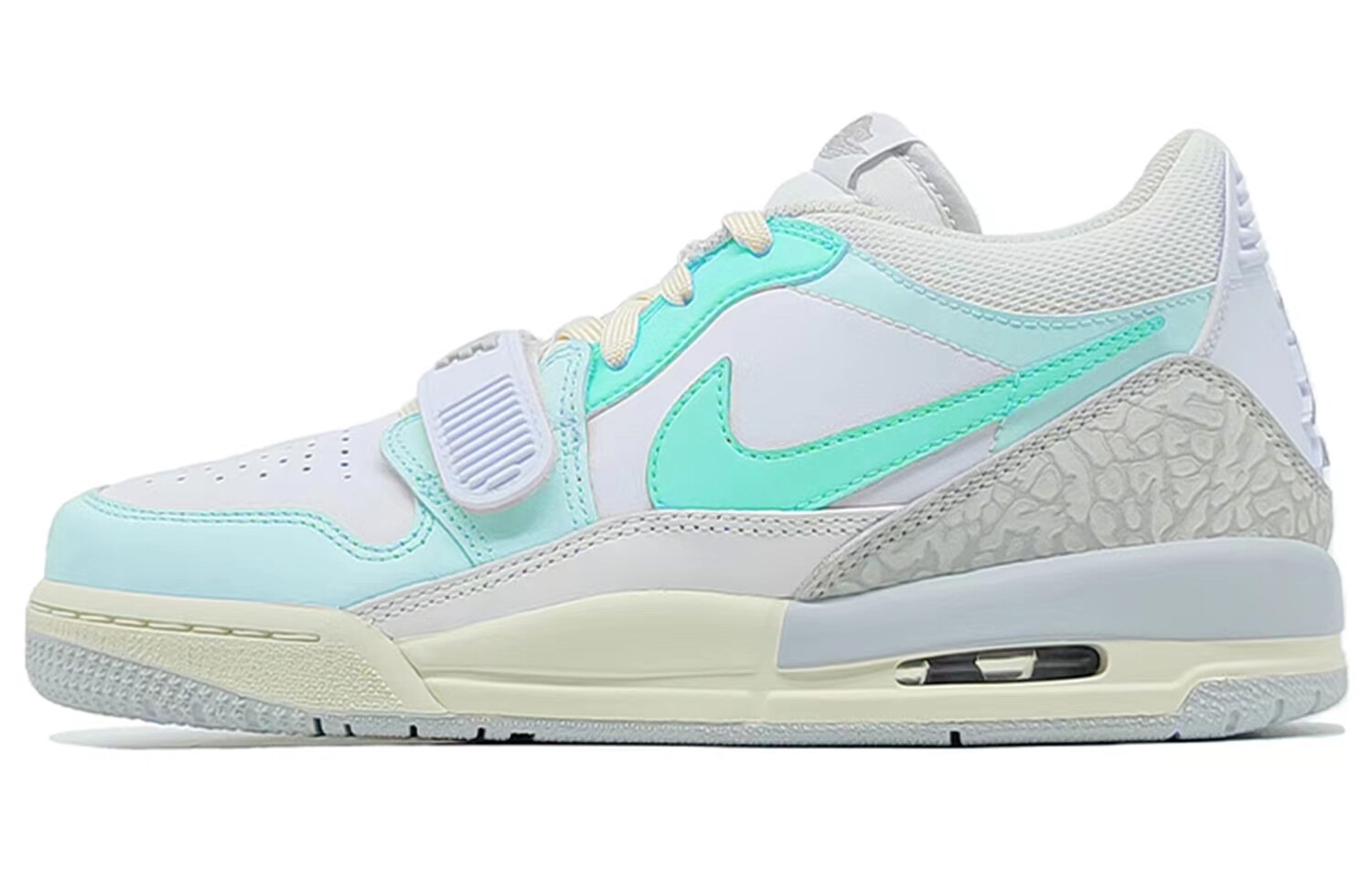 

Кроссовки Jordan Legacy 312 Vintage Basketball Shoes Women's Low-top White/Turquoise, голубой, Синий, Кроссовки Jordan Legacy 312 Vintage Basketball Shoes Women's Low-top White/Turquoise, голубой