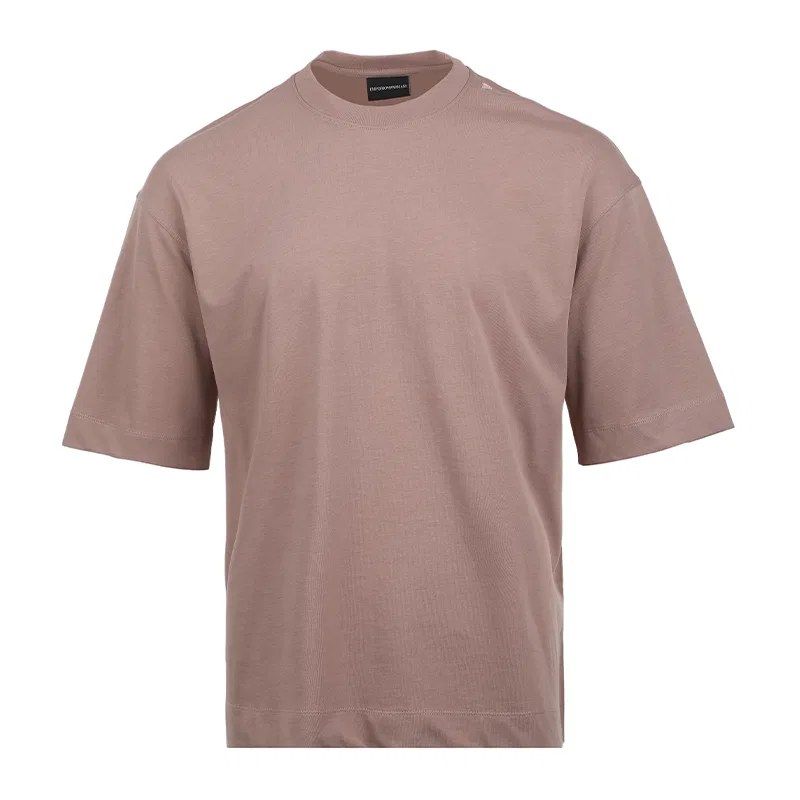 Футболка с коротким рукавом SS26 Men's Pink EMPORIO ARMANI