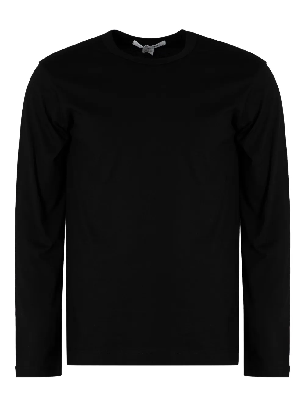 

Хлопковая футболка с длинными рукавами CDG Comme Des Garçons Shirt, черный