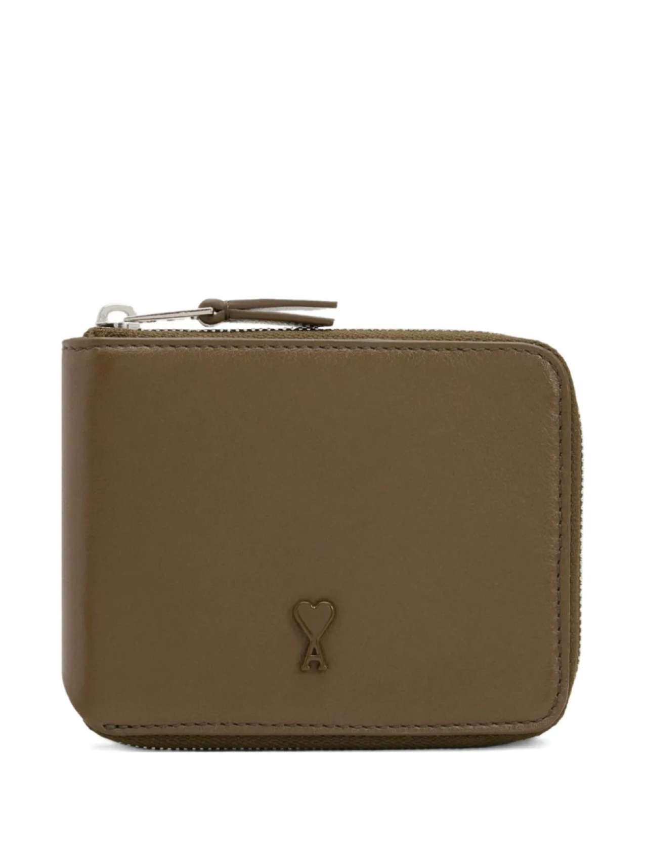 

AMI Paris Кожаный кошелек Ami De Coeur, зеленый