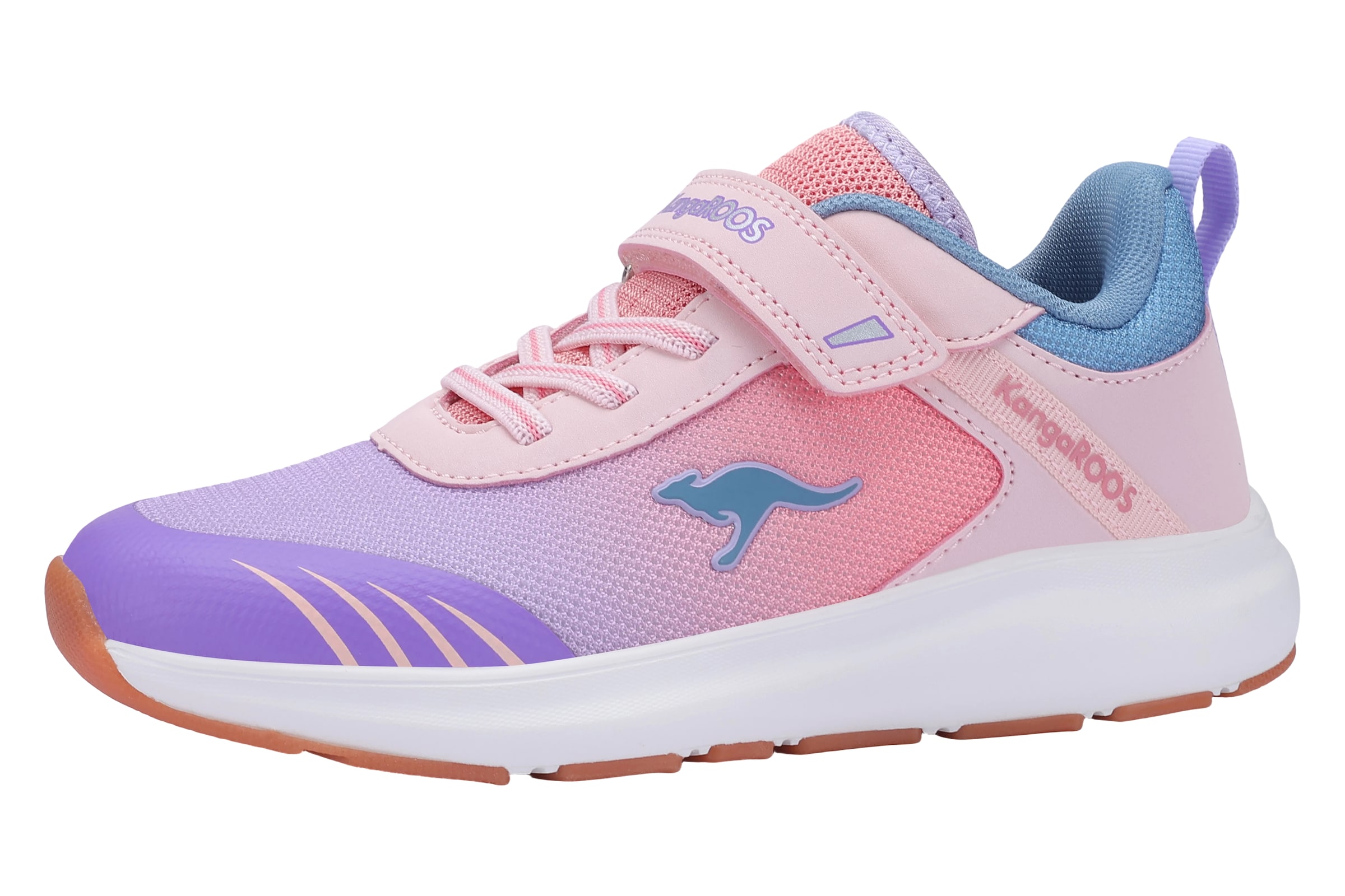 

KangaROOS Кроссовки в светло-фиолетовом, розовом и светло-розовом цветах