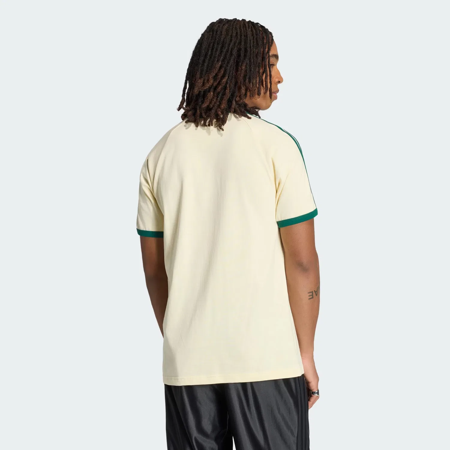 Футболка Adidas Originals кремового цвета — фото 3