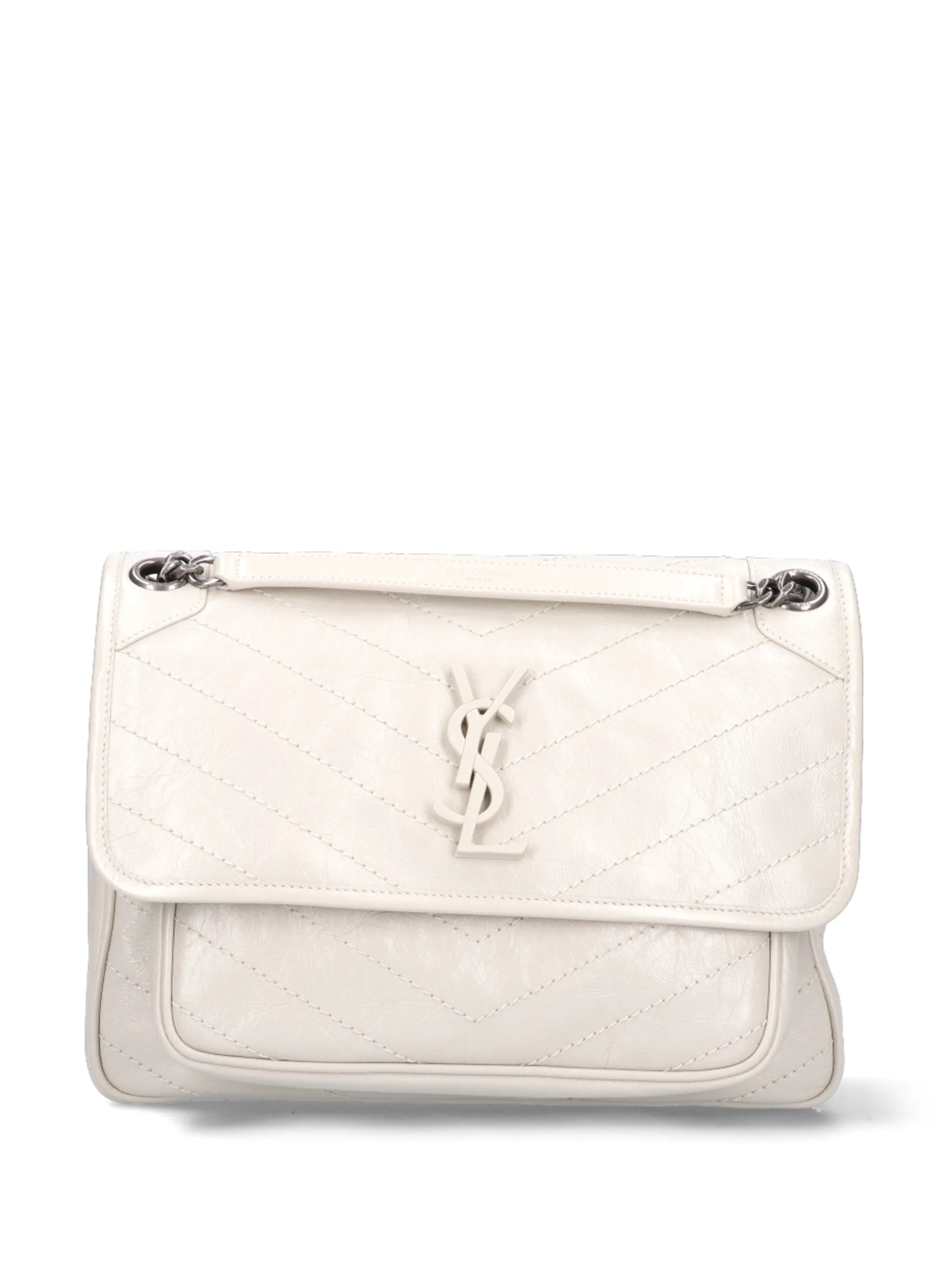 

Сумка на плечо Niki среднего размера Saint Laurent, белый