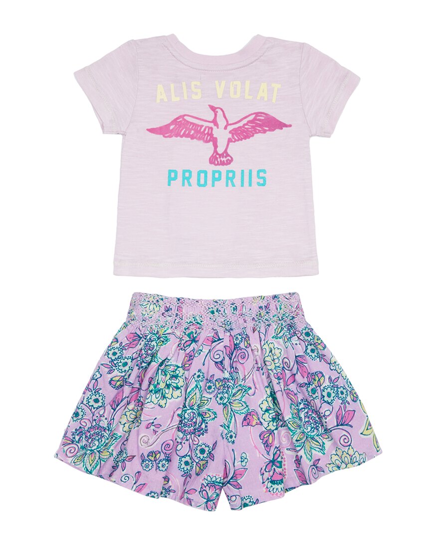 

Комплект юбки-шорт «Annika» Peek Kids, фиолетовый