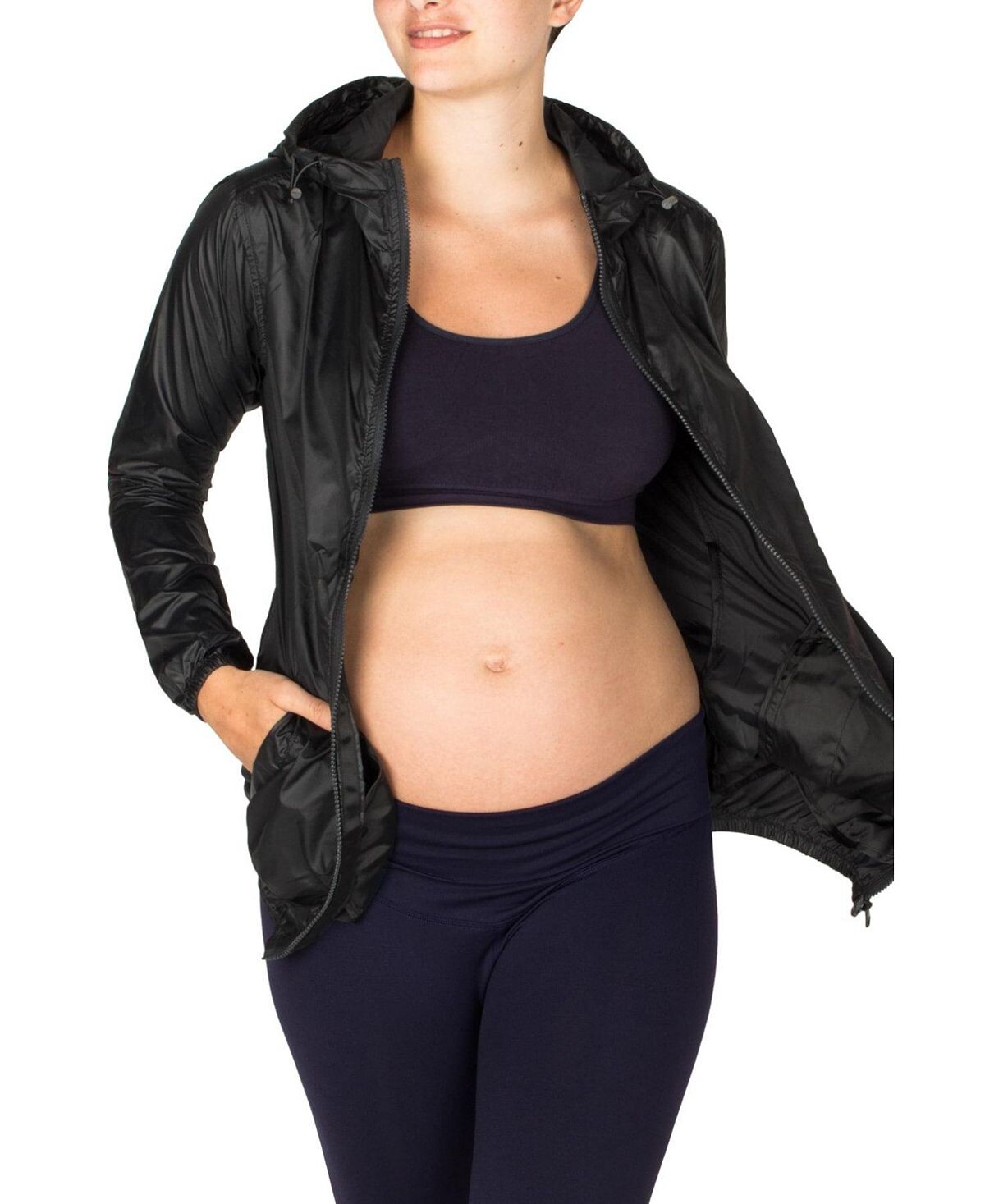 

Ciara — водонепроницаемая ветровка для беременных 3 в 1 Modern Eternity Maternity, черный