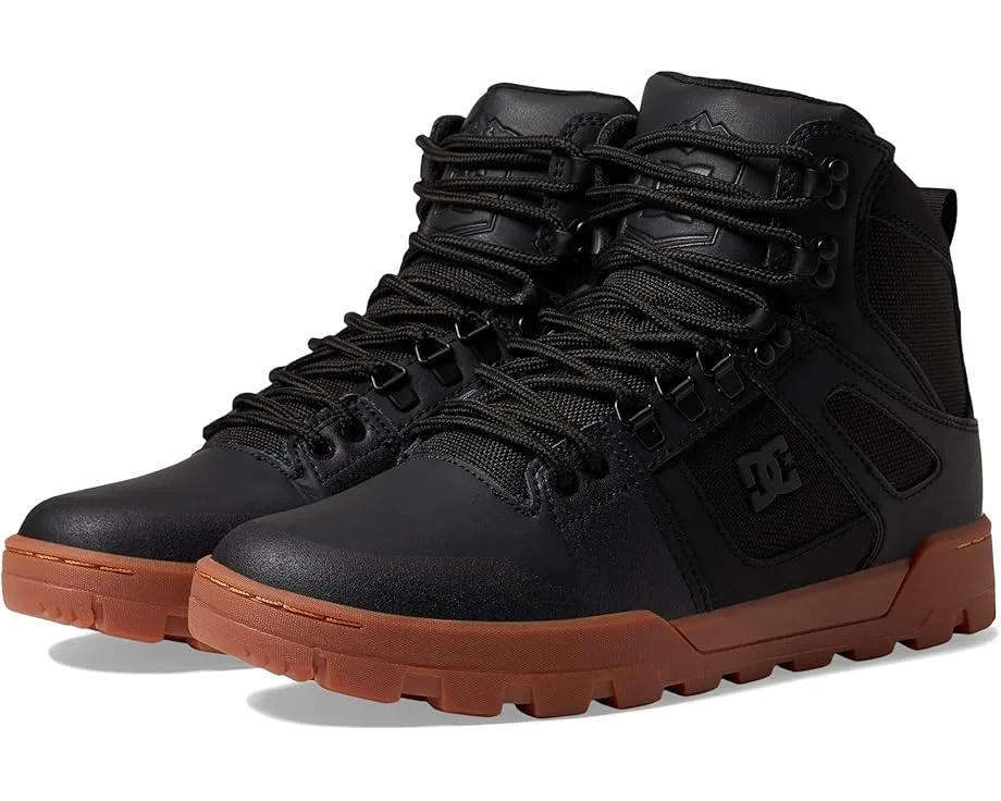 Кроссовки DC Pure High-Top WR Boot, Black/Gum 2