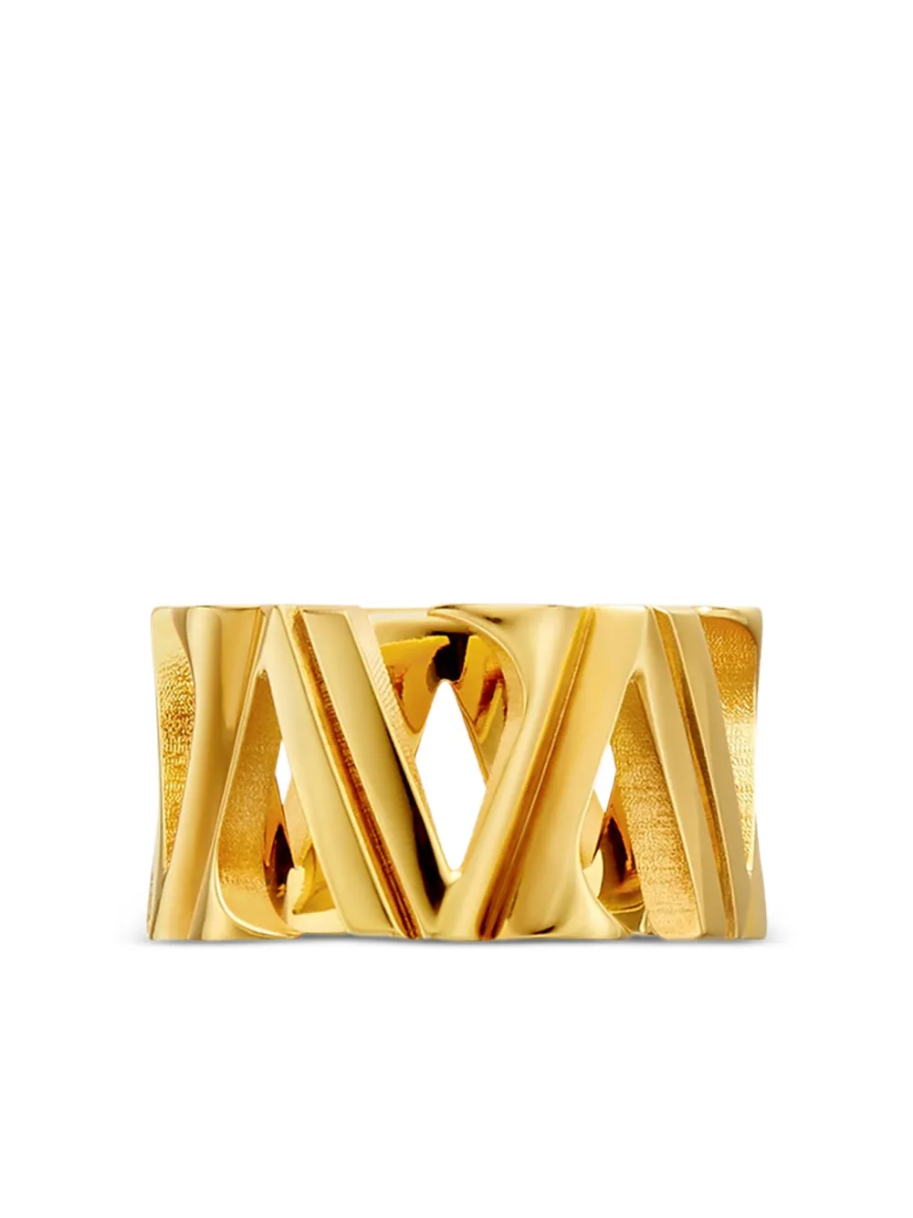 

Кольцо с логотипом VERSACE, золотой