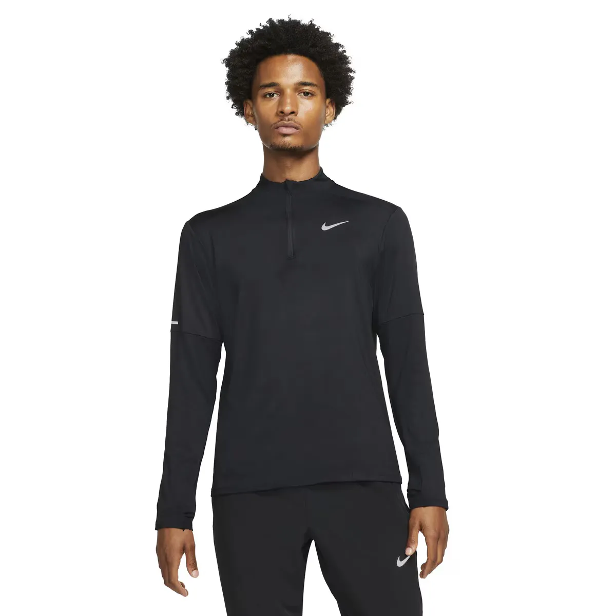 

Мужская футболка Nike Dri-FIT Element, черный/серый