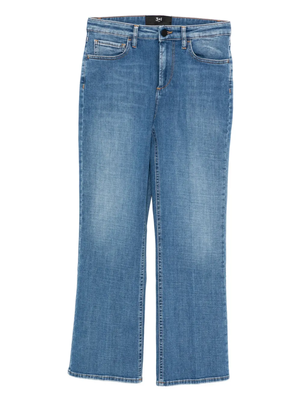 

Джинсы с пятью карманами 3x1, синий