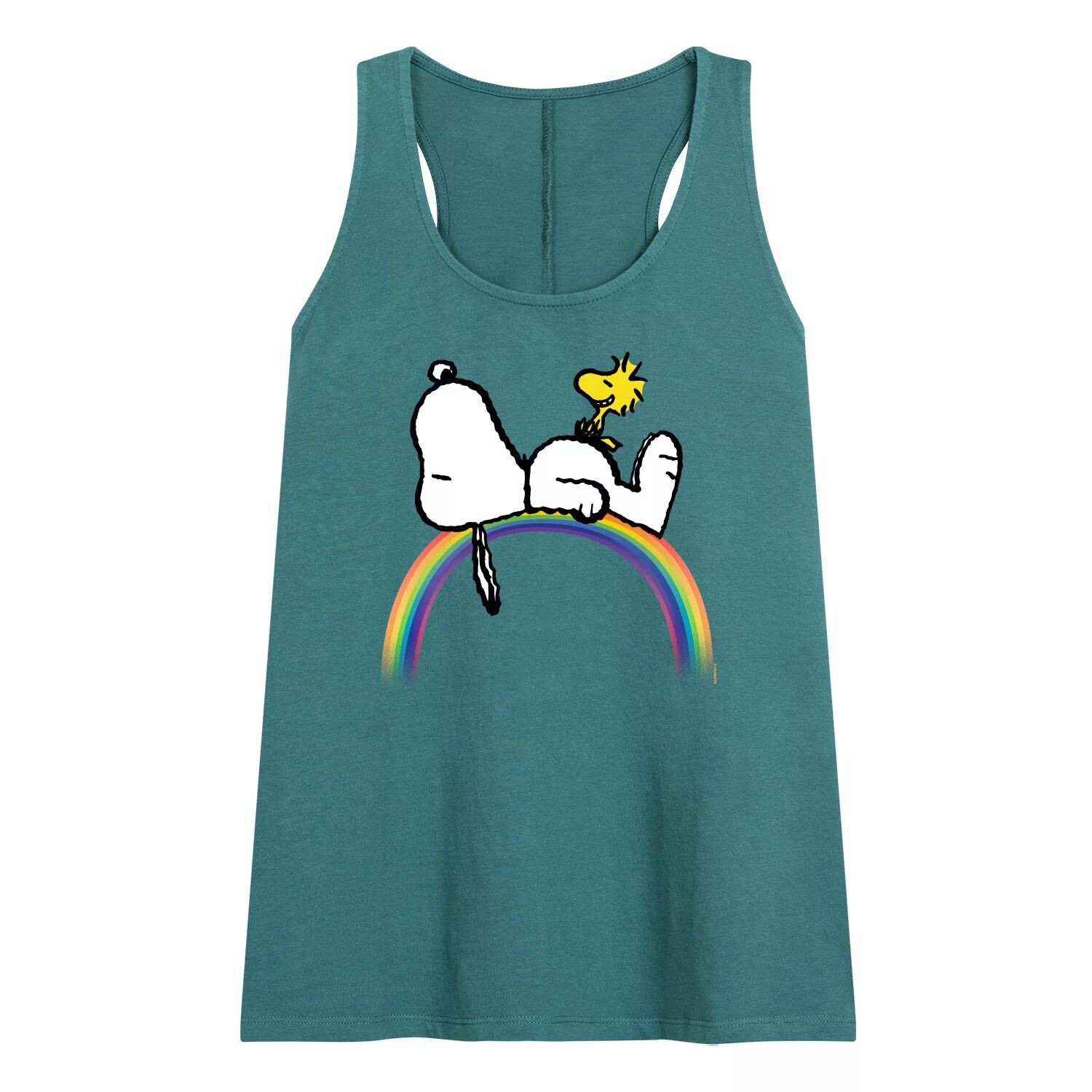 

Юниорская майка Peanuts Snoopy Rainbow с рисунком Licensed Character