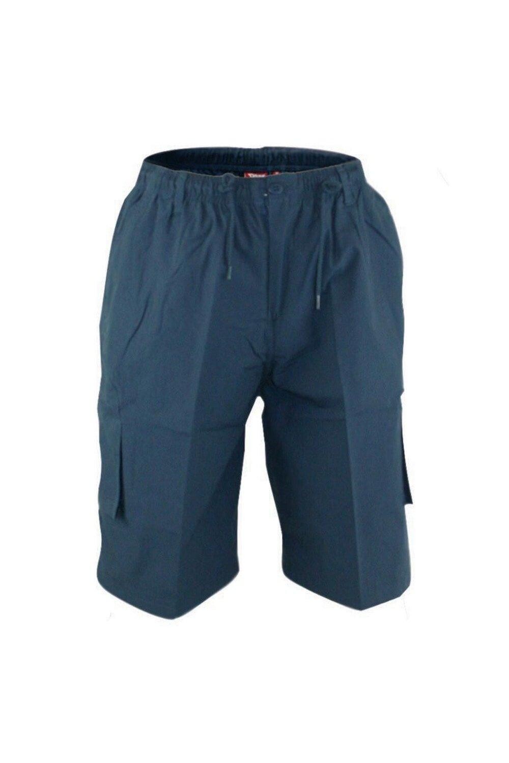 

D555 Nick Шорты-карго с эластичной талией Duke Clothing, темно-синий