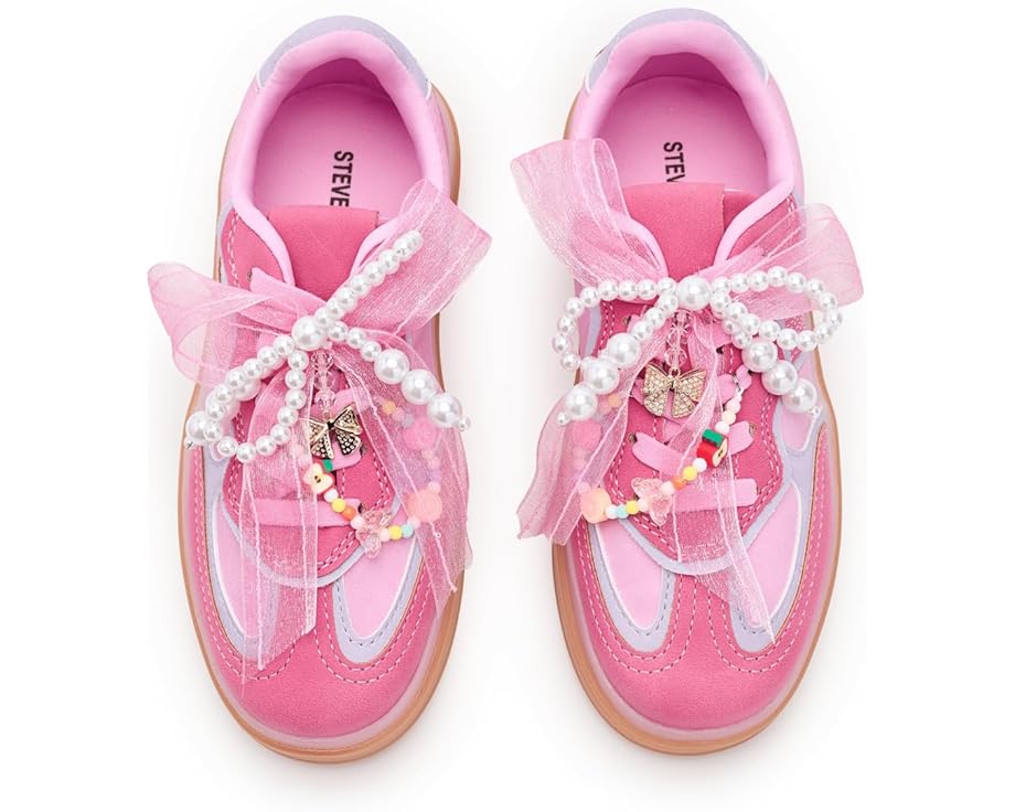 Детские кроссовки Steve Madden Sianna (Little Kid/Big Kid) Steve Madden Kids, Pink Multi — фото 2