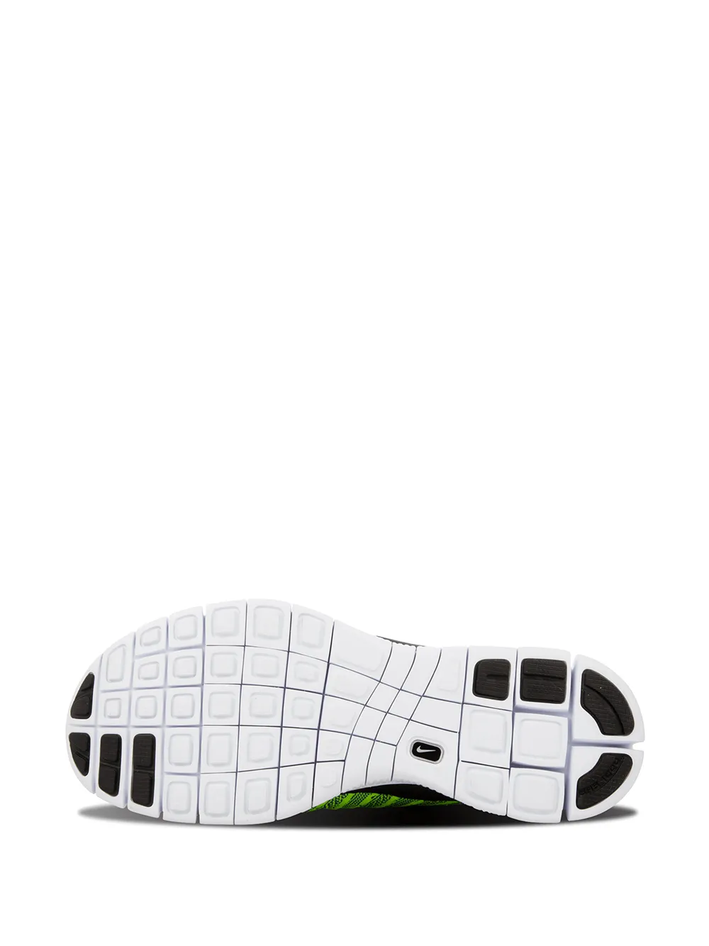 Кроссовки Free Flyknit HTM Nike, зеленый — фото 4