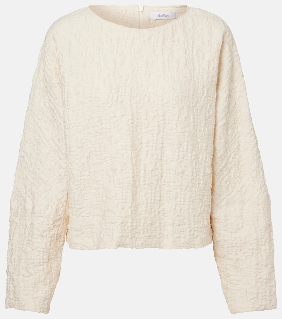 

Топ из хлопкового джерси Pepaia Max Mara, Tela